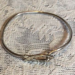 925 Fish Hook Bracelet